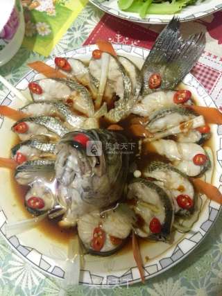 团圆开屏鱼的做法步骤：13