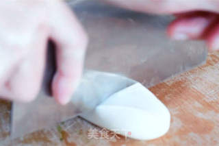 【冬至】宁波的冬至会吃烤菜年糕的做法步骤：3