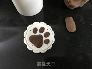 萌趣猫爪青团的做法步骤：10