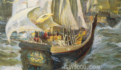 郑和下西洋的时候，面对海盗他是如何处理的？