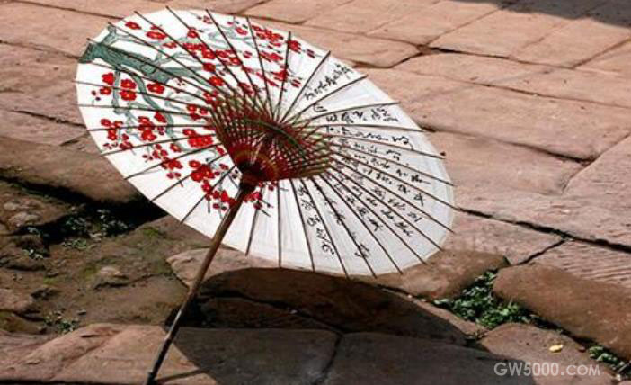 油纸伞中国传统工艺介绍：湖北汉口苏恒泰伞