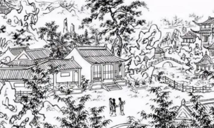 唐寅坐画戏店婆