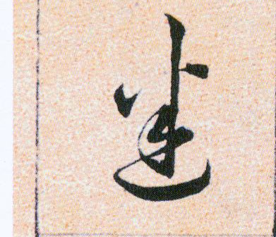 迷的书法