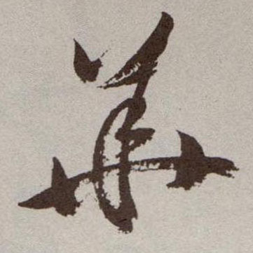 华[華]的书法