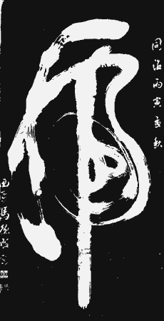 虎的书法