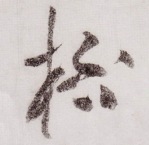 杯的书法