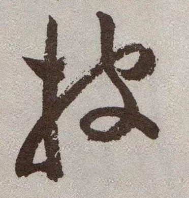 披的书法
