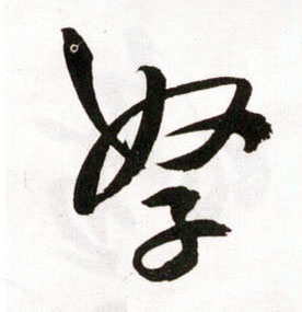 孥的书法