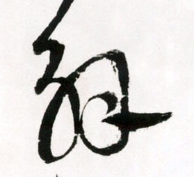 解的书法