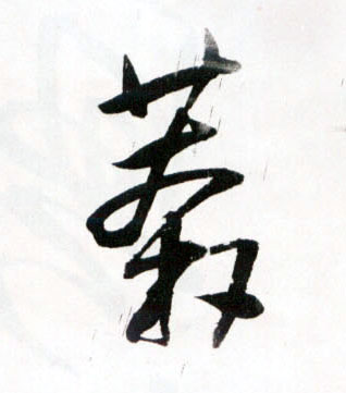 莽的书法