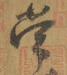 常的书法