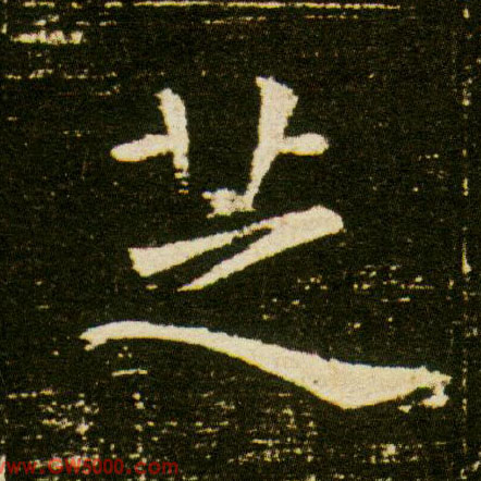芝的书法