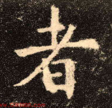 者的书法