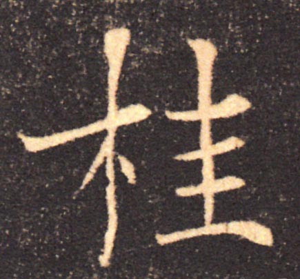 桂的书法