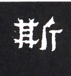 斯的书法