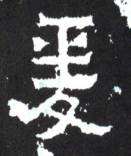 爰的书法