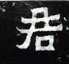 君的书法