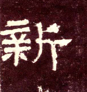 新的书法