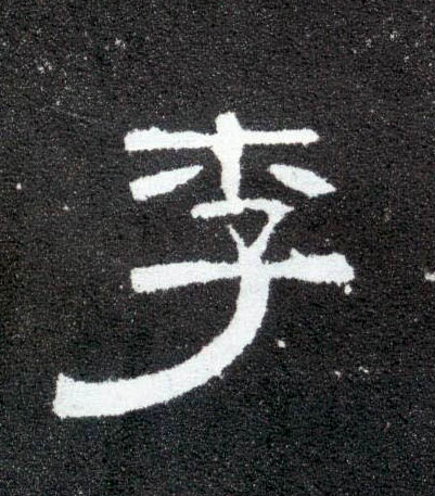 李的书法