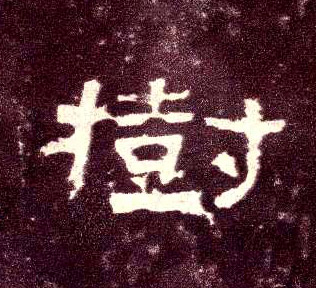 树的书法
