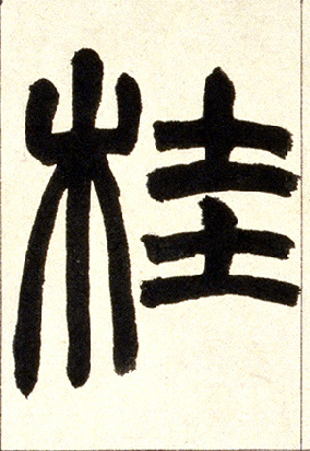 桂的书法