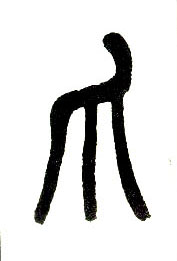 爪的书法