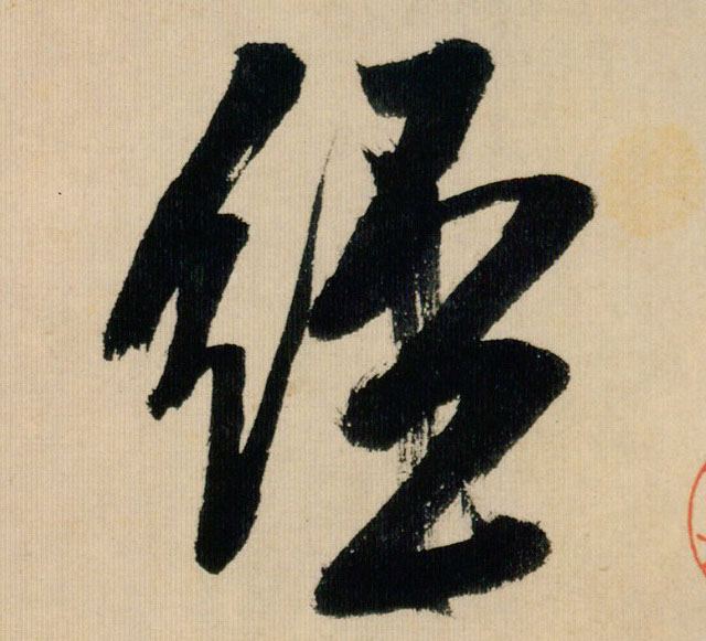 经的书法