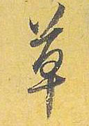 草的书法
