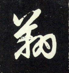 翔的书法