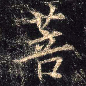 菩的书法