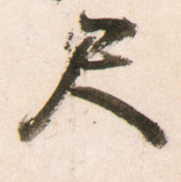 尺的书法
