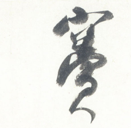 窦的书法