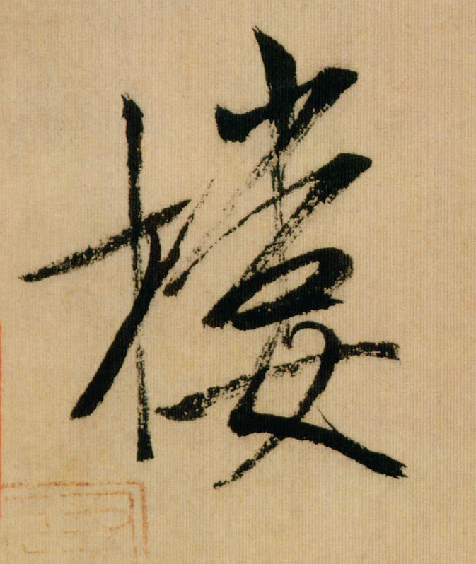 楼的书法