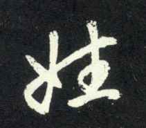 姓的书法