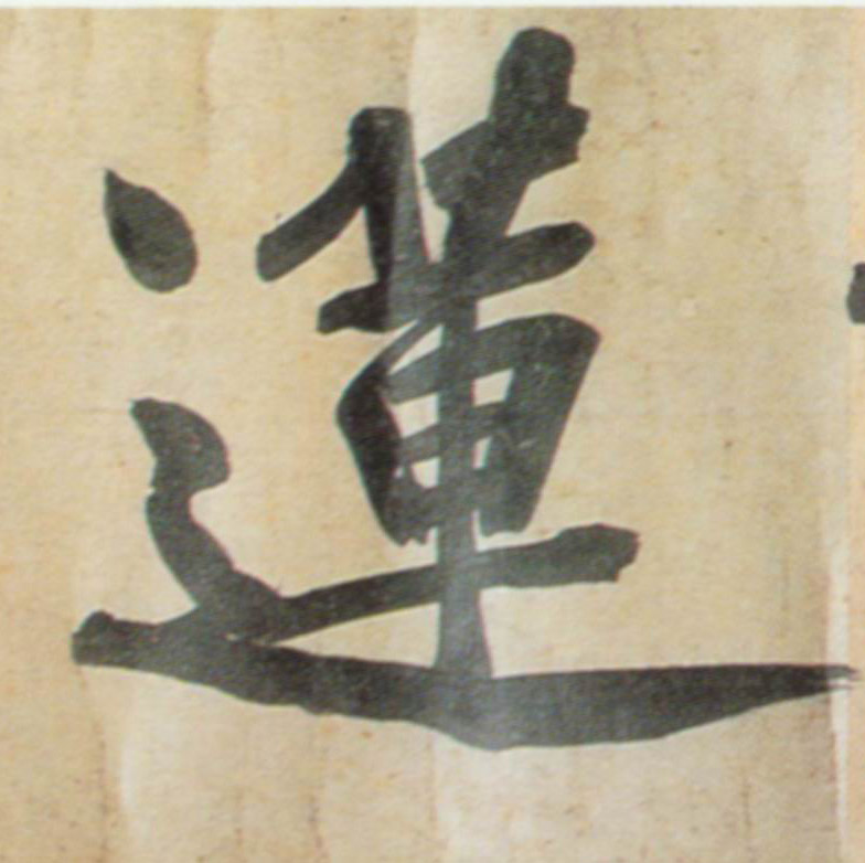 莲的书法