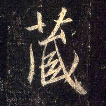 藏的书法