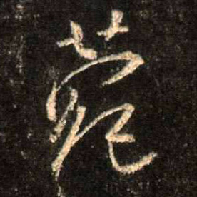 菀的书法