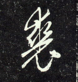 裘的书法
