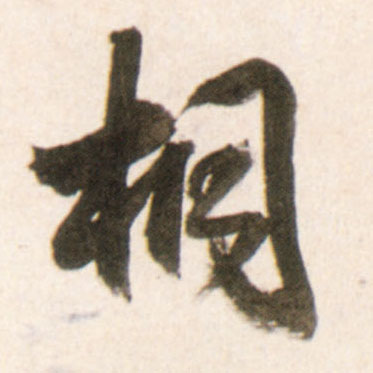 桐的书法